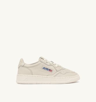 Baskets Medalist Low En Nappa Winter White