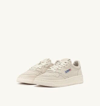 Baskets Medalist Low En Nappa Winter White