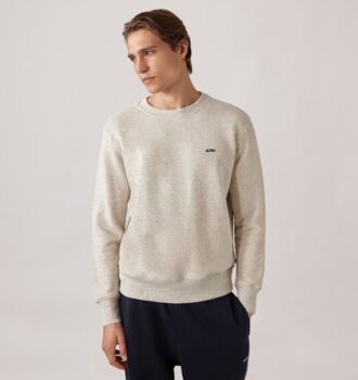 Besticktes Autry-Logo-Sweatshirt mit Rundhalsausschnitt für Herren