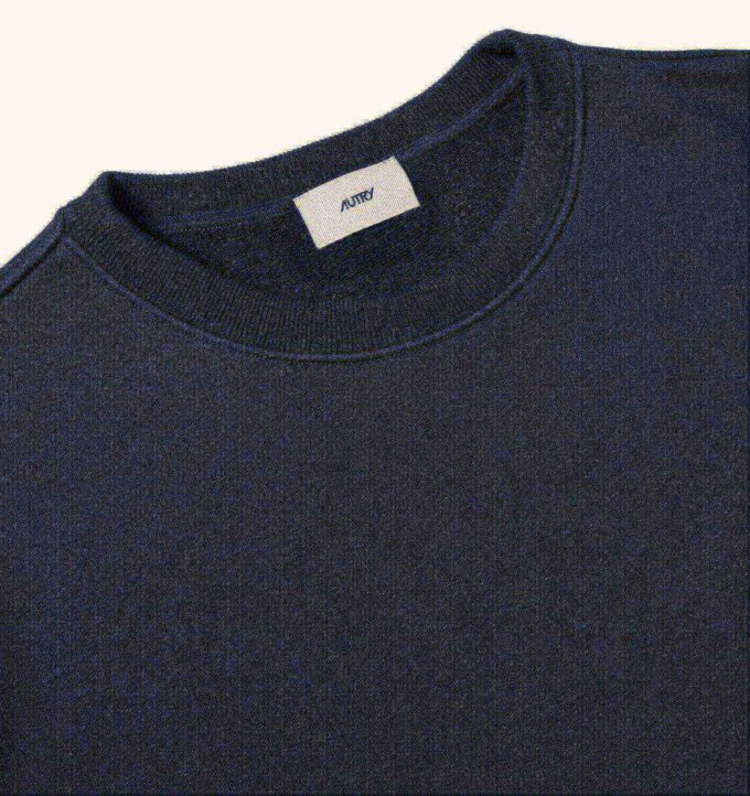 Besticktes Autry-Logo-Sweatshirt mit Rundhalsausschnitt für Herren