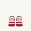 CLC Low Sneaker aus weißem Leder und hellrosa Wildleder CLC Low Sneaker aus weißem Leder und hellrosa Wildleder