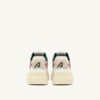 CLC Low Sneaker aus weißem Leder und karminrosa Wildleder CLC Low Sneaker aus weißem Leder und karminrosa Wildleder