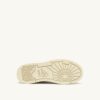 CLC Low Sneaker aus weißem Leder und karminrosa Wildleder CLC Low Sneaker aus weißem Leder und karminrosa Wildleder