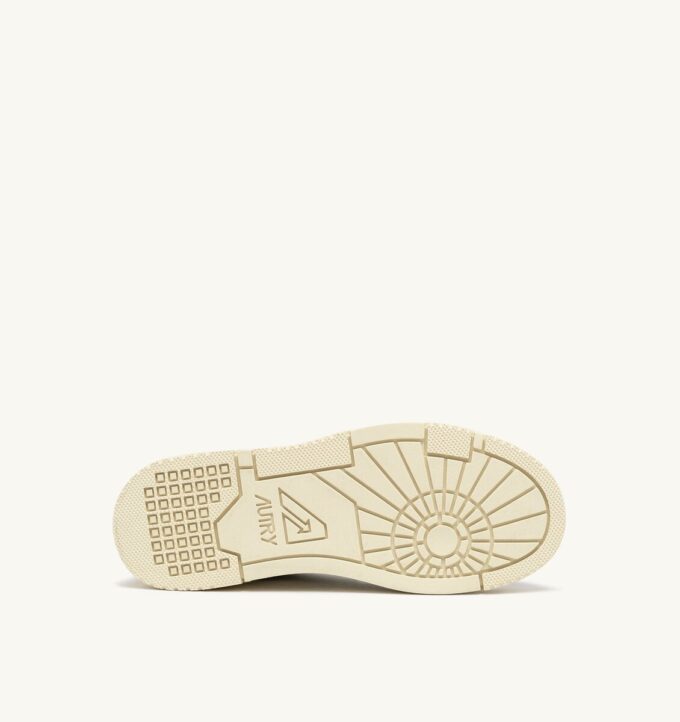 CLC Low Sneaker aus weißem Leder und karminrosa Wildleder CLC Low Sneaker aus weißem Leder und karminrosa Wildleder