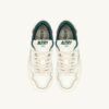 CLC Low Sneaker aus weißem Leder und karminrosa Wildleder CLC Low Sneaker aus weißem Leder und karminrosa Wildleder