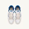 CLC Low Sneaker aus weißem Leder und Prinzessinnenblauem Wildleder CLC Low Sneaker aus weißem Leder und Prinzessinnenblauem Wildleder