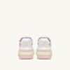 CLC Low Sneaker aus weißem Leder und puderrosa Wildleder CLC Low Sneaker aus weißem Leder und puderrosa Wildleder