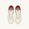 CLC Low Sneaker aus weißem Leder und sandfarbenem Wildleder CLC Low Sneaker aus weißem Leder und sandfarbenem Wildleder