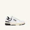CLC Low Sneaker aus weißem Leder und schwarzem Wildleder CLC Low Sneaker aus weißem Leder und schwarzem Wildleder