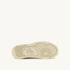 CLC Low Sneaker aus weißem Leder und silbernem Wildleder CLC Low Sneaker aus weißem Leder und silbernem Wildleder