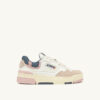 CLC Low Sneaker aus weißem und pfirsichfarbenem Veloursleder CLC Low Sneaker aus weißem und pfirsichfarbenem Veloursleder