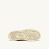 CLC Low Sneaker aus winterweißem Leder