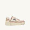 CLC Low Sneaker in Lederfarbe Kupfer
