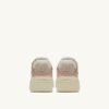 CLC Low Sneaker in Lederfarbe Kupfer