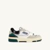 CLC Low Sneaker in Weiß und Wald-Wildleder und Leder CLC Low Sneaker in Weiß und Wald-Wildleder und Leder