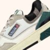 CLC Low Sneaker in Weiß und Wald-Wildleder und Leder CLC Low Sneaker in Weiß und Wald-Wildleder und Leder