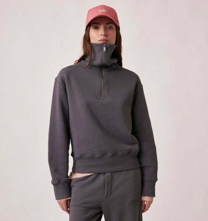 CLUB HALF ZIP SWEATSHIRT DAMEN