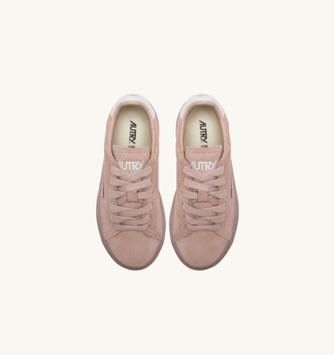DALLAS KIDS LOW SNEAKER IN PUDERROSA WILDLEDER DALLAS KIDS LOW SNEAKER IN PUDERROSA WILDLEDER