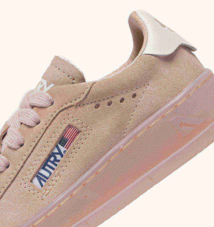 DALLAS KIDS LOW SNEAKER IN PUDERROSA WILDLEDER DALLAS KIDS LOW SNEAKER IN PUDERROSA WILDLEDER
