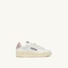 DALLAS KIDS LOW SNEAKERS IN WEISSEM UND PUDERROSA LEDER DALLAS KIDS LOW SNEAKERS IN WEISSEM UND PUDERROSA LEDER