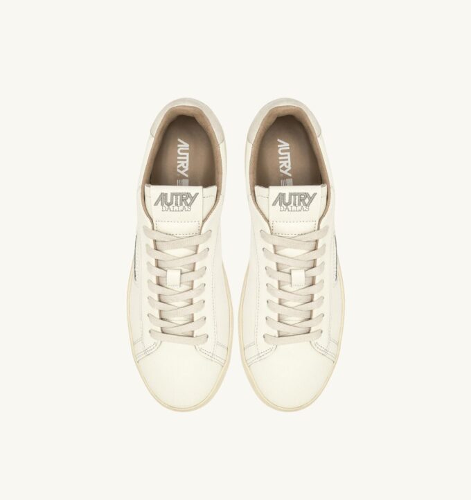 DALLAS LOW SNEAKER AUS WEISSEM LEDER