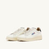 DALLAS LOW SNEAKER AUS WEISSEM UND SCHWARZEM LEDER