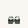 DALLAS LOW SNEAKER IN MARSHMALLOW UND FLASCHENGRÜNEM WILDLEDER DALLAS LOW SNEAKER IN MARSHMALLOW UND FLASCHENGRÜNEM WILDLEDER