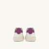 DALLAS LOW SNEAKER IN MARSHMALLOW UND HYACINTH VIOLET LEDER