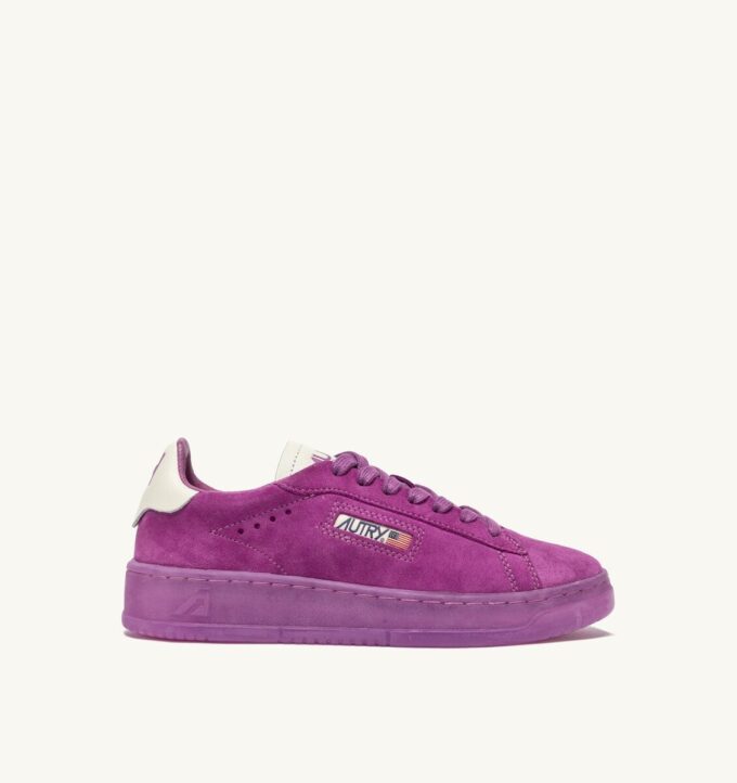DALLAS LOW SNEAKER IN MARSHMALLOW UND HYACINTH VIOLETT WILDLEDER DALLAS LOW SNEAKER IN MARSHMALLOW UND HYACINTH VIOLETT WILDLEDER