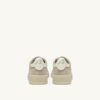 DALLAS LOW SNEAKER IN MARSHMALLOW UND PAPYRUS WILDLEDER