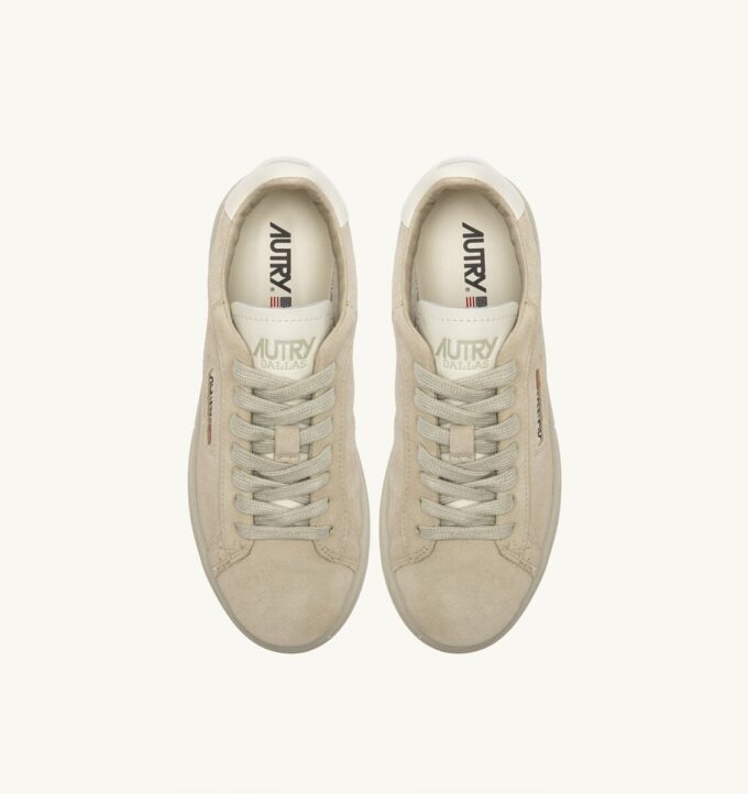 DALLAS LOW SNEAKER IN MARSHMALLOW UND PAPYRUS WILDLEDER DALLAS LOW SNEAKER IN MARSHMALLOW UND PAPYRUS WILDLEDER