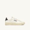 DALLAS LOW SNEAKER IN WEISSEM UND SPACE LEDER