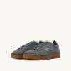 DALLAS LOW SNEAKER IN WILDLEDERFARBE ASH UND MARSHMALLOW