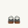 DALLAS LOW SNEAKER IN WILDLEDERFARBE ASH UND MARSHMALLOW