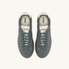 DALLAS LOW SNEAKER IN WILDLEDERFARBE ASH UND MARSHMALLOW