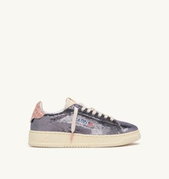 DALLAS LOW ‚SPARKLING‘ SNEAKER AUS STAHLPANNELENK