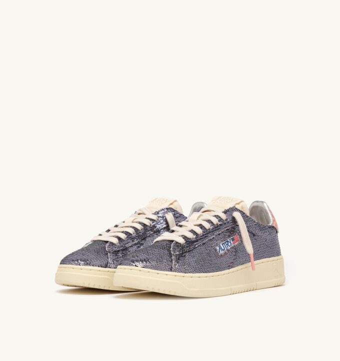 DALLAS LOW ‚SPARKLING‘ SNEAKER AUS STAHLPANNELENK