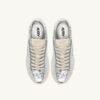 DALLAS LOW ‚SPARKLING‘ SNEAKER, GLITZERND IN SILBER- UND WEISSEN PATRONEN