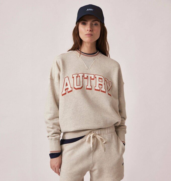 Damen-College-Sweatshirt Damen-College-Sweatshirt