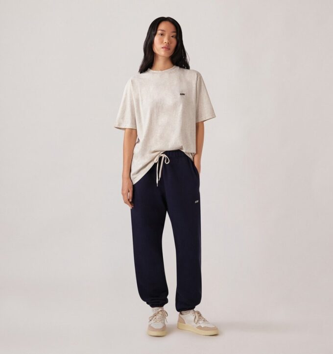 Damen-Jogginghose mit gesticktem Autry-Logo Damen-Jogginghose mit gesticktem Autry-Logo