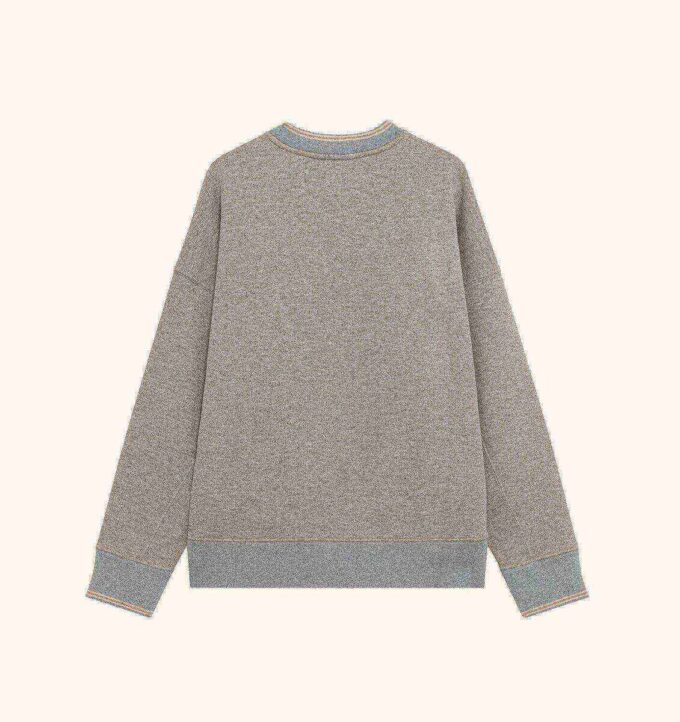 Damen-Sweatshirt mit College-Karo Damen-Sweatshirt mit College-Karo