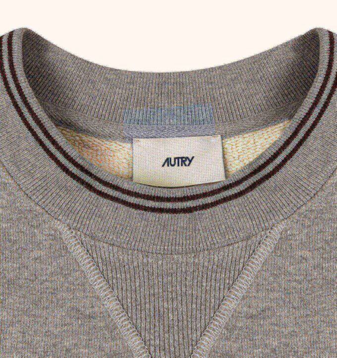 Damen-Sweatshirt mit College-Karo Damen-Sweatshirt mit College-Karo