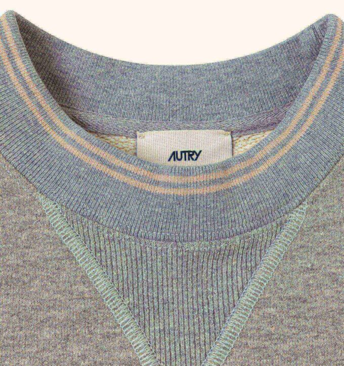 Damen-Sweatshirt mit College-Karo Damen-Sweatshirt mit College-Karo