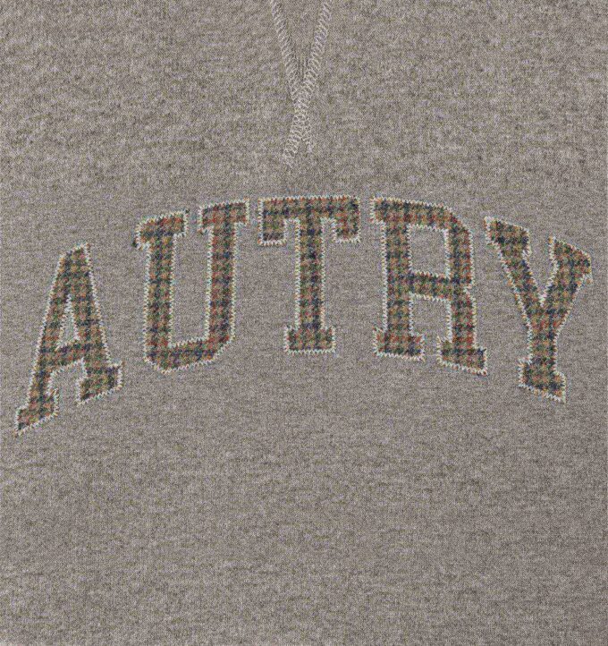 Damen-Sweatshirt mit College-Karo Damen-Sweatshirt mit College-Karo
