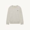Damen-Sweatshirt mit gesticktem Autry-Logo und Rundhalsausschnitt