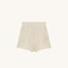 Damen-Sweatshorts mit farblich abgestimmtem Logo