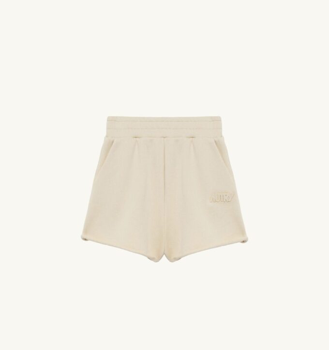 Damen-Sweatshorts mit farblich abgestimmtem Logo