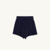 Damen-Sweatshorts mit farblich abgestimmtem Logo