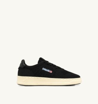 EASEKNIT MEDALIST LOW SNEAKER IN SCHWARZ, STRICKFARBE