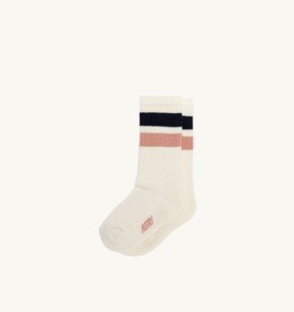Gestreifte Jacquard-Socken mit Logo für Kinder